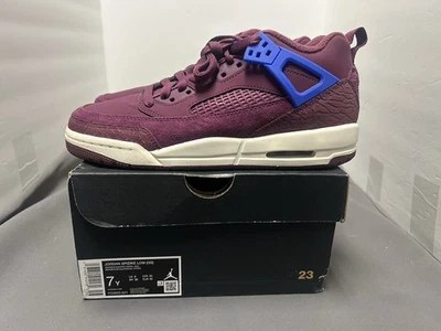 Nike Air Jordan Spizike Low (GS) Juvenil Talla 7y Zapatos FQ3950-641 Foto 1 de 4