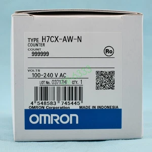 One OMRON H7CX-AW-N Counter 100-240VAC H7CXAWN New in Box Expedited Shipping - Picture 1 of 4