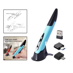 2.4G Wireless Mouse Pen 800 1200 1600 CPI Handwriting for Tablet - Picture 1 of 20