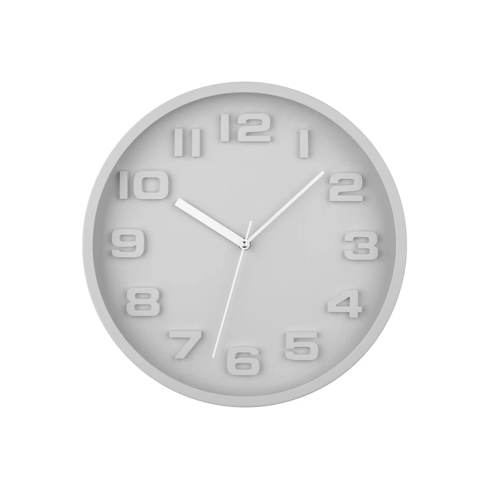Livarno Home Orologio da Parete 30 cm Design Moderno Silenzioso QuarzO BIANCO - Immagine 1 di 1