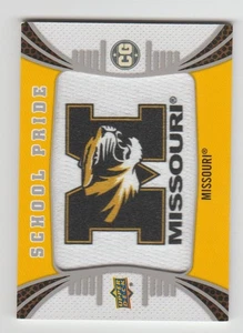 2014 Upper Deck Conference Greats SCHOOL PRIDE PATCH #P-13 Missouri Tigers - Picture 1 of 2