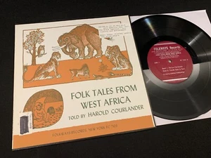 Folk Tales From West Africa (by Harold Courlander) 1959 Folkways FC 7103. 10" - Picture 1 of 8