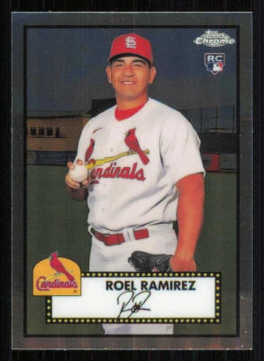 2021 Topps Chrome Platinum Anniversary #129 Roel Ramirez Rookie - Image 1 of 2