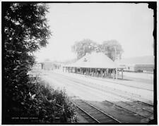 Dobb's Ferry,railroad stations,buildings,tracks,roads,trains,New York,NY,1880