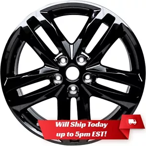 New 19" 19x7.5" Alloy Wheel Rim for 2020 2021 Chevy Chevrolet Equinox Midnight - Picture 1 of 7