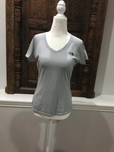 NEW Womens North Face Gray Flash Dry Shirt Size S/P - Picture 1 of 6