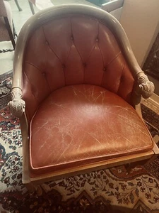 4 Monteverdi-Young Carved Club Chairs - Picture 1 of 8