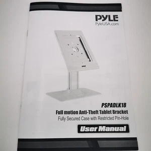 Pyle Anti Theft Tablet Security Stand Table Mount Desktop Ipad Kiosk - Picture 1 of 10