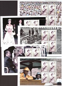 Australia 2004 Queen Royal Tour Jubilee Folleto Juego de Paneles Como Nuevo - Imagen 1 de 1
