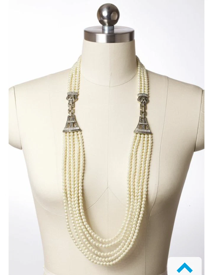 Heidi Daus Precioso Collar Cierre Maestro de Perlas Conjunto Demiparure Úsalo 10 Maneras Foto 1 de 1