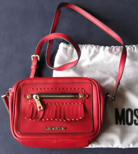 LOVE MOSCHINO Leder-Tasche - Rot - NEU - Bild 1 von 3