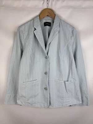 Oska Damen Avantgarde Gestreifter Blazer Jacke Gr.2 - Bild 1 von 4