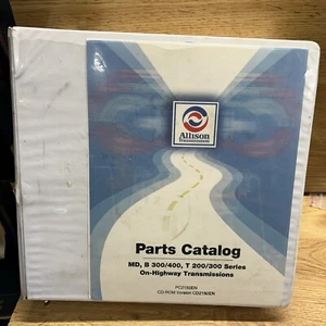Allison MD B 300/400 T 200/300 Series Transmissions Parts Catalog PC2150EN - Picture 1 of 10