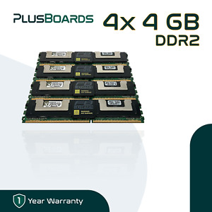Kingston 4x 4GB = 16GB PC2-5300 DDR2 FBDIMM 667MHz ECC 1.8V Memory for HP DL360