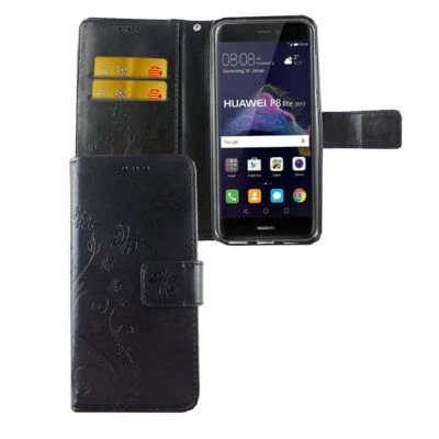 Custodia Cellulare Protettiva per Huawei P8 Lite 2017 Cover Borsa Wallet Etui - Immagine 1 di 3