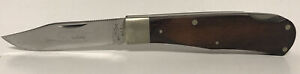 CUTCO USA Model 1882 "Bullwhip" Folding Folder Lockback Pocket Knife Wood Handle