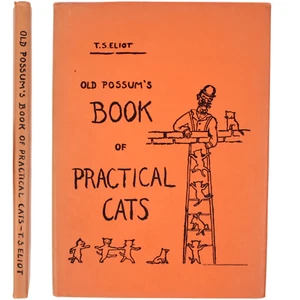 T S ELIOT CATS 1967 Old Possum's Book of Practical Cats HC DJ Feline Classic - Picture 1 of 10