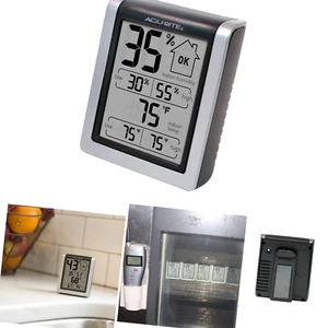 AcuRite 00613 Humidity Monitor with Indoor Thermometer, Digital Hygrometer an... - Picture 1 of 6