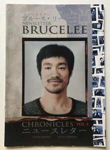 Bruce Lee Chronicles Newsletter Vol-3 By David Tadman And Steve Kerridge 2016 - Picture 1 of 8