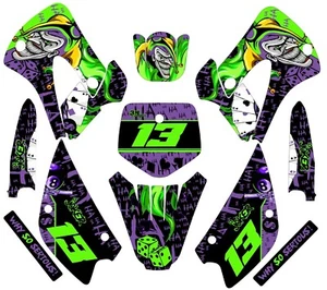 Graphic Kit for 1998-2013 Kawasaki KX85 KX 85 Decal Joker Jester - Bild 1 von 1