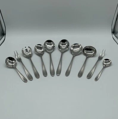 BSF Avignon Salatbesteck Vorlegebesteck Fleischgabel Soßenlöffel 18/8 Edelstahl - Bild 1 von 4