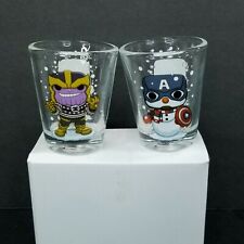 Funko Marvel Collector Corps Thanos Captain America Toothpick Holder Shot Glass
