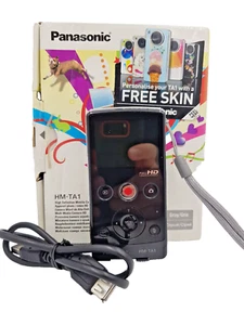 Panasonic HM-TA1 HD Digital Mobile Pocket Camera & Video Camcorder USB SD Black - Picture 1 of 24