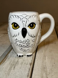 Harry Potter Becher Keramik 3D Hedwig Schneeeule Tasse 24 Unzen LESEN SIE MEHR - Bild 1 von 9