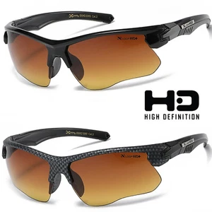 New Sport Wrap Hd Night Driving Vision Large Sunglasses High Definition Glasses - Picture 1 of 9