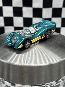 1971 Hot Wheels Redline Jet Threat Spectraflame Aqua STUNNING CONDITION *MINt* - Picture 1 of 9