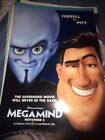 Authentic ?MegaMind? Movie Theater Poster 27x40 Double Sided.
