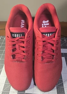 Scarpe basse NoBull SF Trainer rosse donna 8,5/uomo 7 nuove senza etichette - Foto 1 di 20