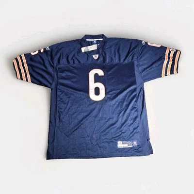 Camiseta deportiva Reebok On Field NFL Throwback GSH Jay Cutler #6 Chicago Bears talla 54 nueva con etiquetas Foto 1 de 4
