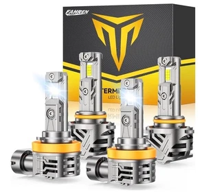 FAHREN H11/H9/H8 9005/HB3 Light Bulbs Combo, 70,000LM 10X Super Brightness - Bild 1 von 3