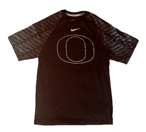Nike Dri-Fit Oregon Ducks Football Jersey T-shirt Adult Size Small Black - Picture 1 of 4