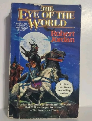 The Eye of The World by Robert Jordan Book 1 of Wheel Of Time 1st Ed Paperback - Image 1 of 3
