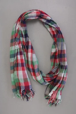 ✅ Esprit scialle per uomo a quadri multicolore ✅ - Imagen 1 de 2