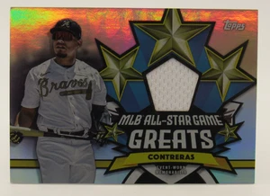 William Contreras 2025 Topps Juego de Estrellas Mega Lámina Grandes Reliquia Atlanta Braves - Imagen 1 de 2