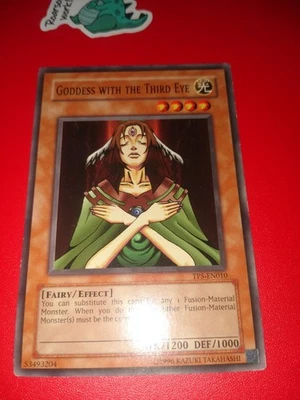 TP5-EN010 Goddess With The Third Eye Common  LP Yugioh Card - Image 1 of 4