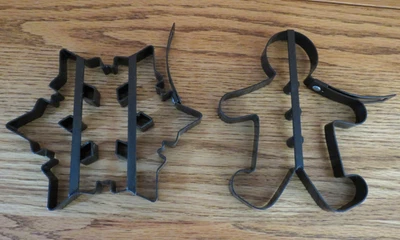 Moldes para panqueques de Navidad de invierno de alta resistencia copo de nieve pan de jengibre hombre Foto 1 de 4