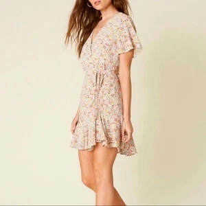 Vestido BB Dakota Flor Sobre Floral Ditty Talla 2 Nuevo Con Etiquetas - Imagen 1 de 8