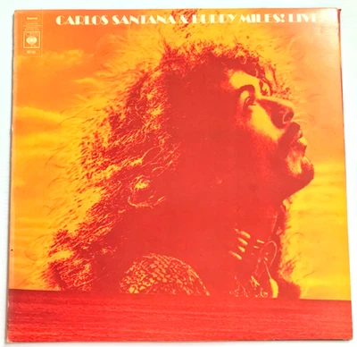 Carlos Santana & Buddy Miles Live !  Vinyl LP Album 1972 - Image 1 of 4