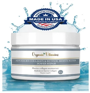 Collagen Hydrolizate peptide cream Anti-Aging Men's women's - Picture 1 of 12