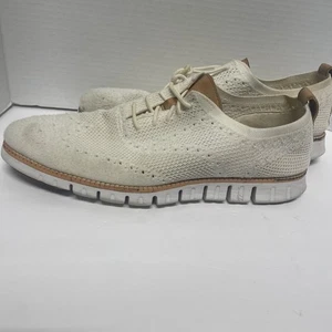 Cole Haan Low Cut Sneakers  Men’s 11M  Wht C25216 JHn47 - Picture 1 of 8