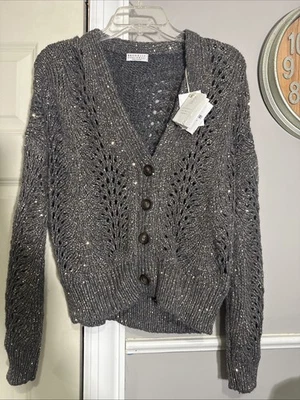 brunello cucinelli女式羊绒衫中号全新带标签  — 第 1/4 张图片