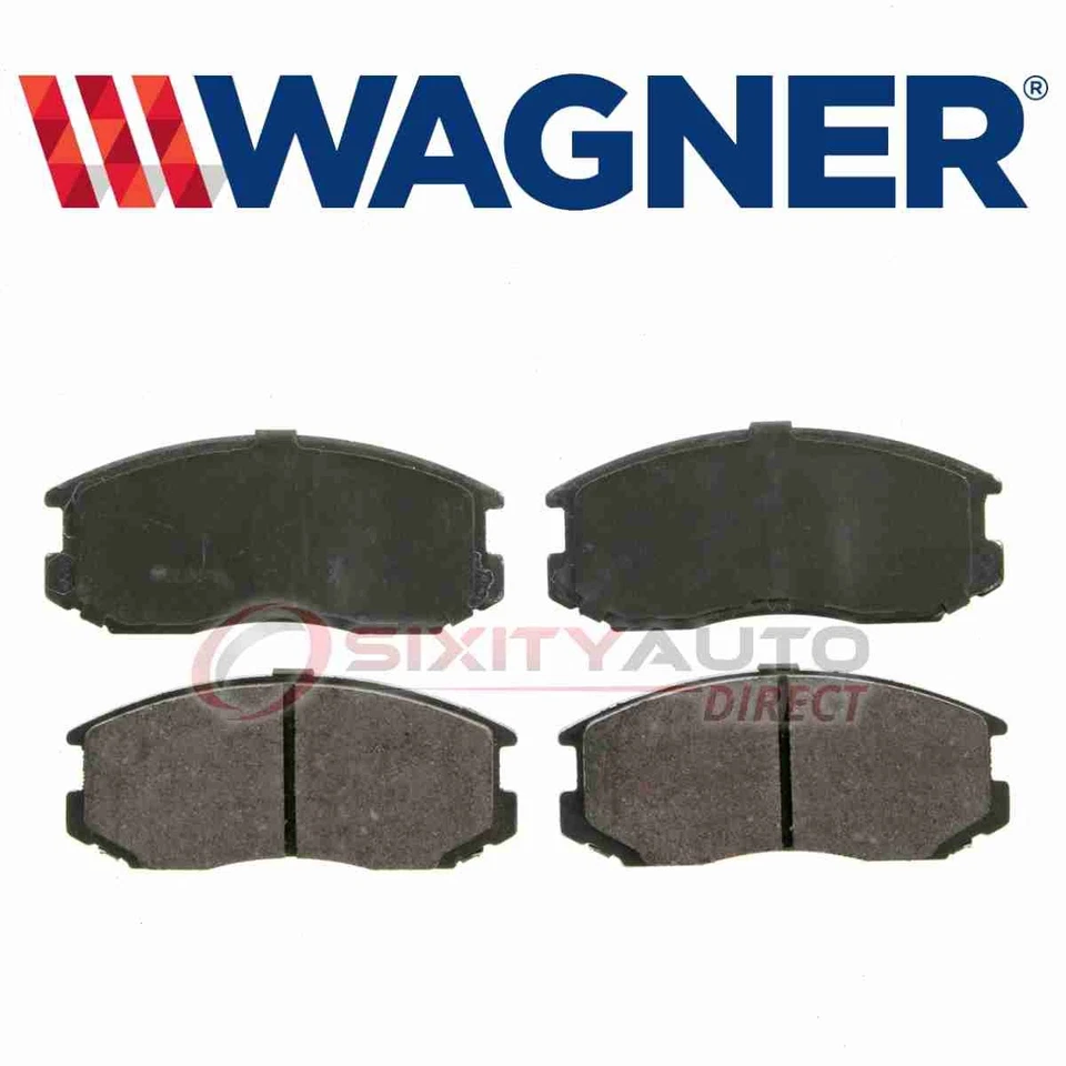 Wagner Brake Front Disc Brake Pad Set for 1990-1999 Mitsubishi Mirage 1.5L iq Foto 1 de 4