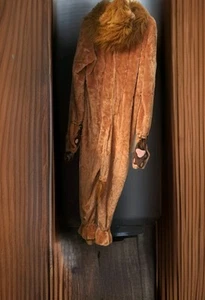 Morph Mens Lion Jumpsuit Costume Adult Animal King Halloween Fancy Dress M - - Picture 1 of 11