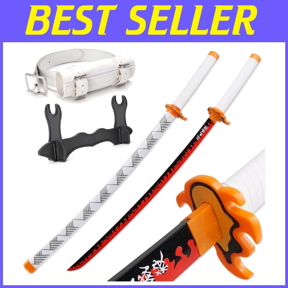 Espada Katana Rengoku para Cosplay, Réplica 41" Foto 1 de 4