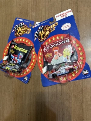 Lot Of 2 Winner's Circle 1/64 Muppet Show Car Hood NASCAR... - Image 1 of 4
