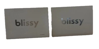 2 fundas de almohada estándar Blissy 100 % pura seda morera nuevas Foto 1 de 4